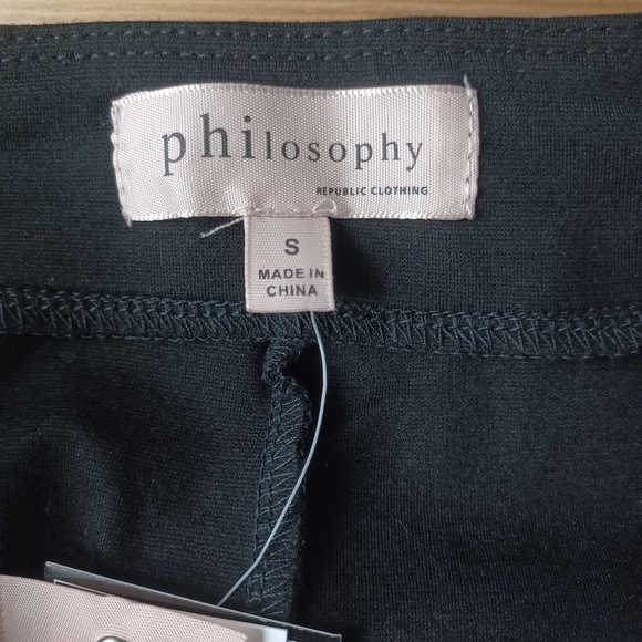Philosophy Tummy Control Skirt Size Small Black NWT - Picture 3 of 11
